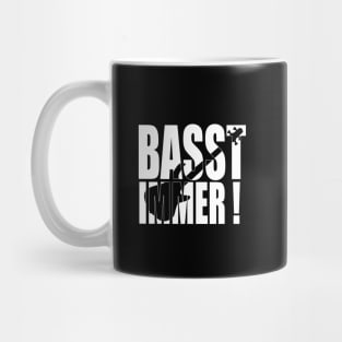 BASST IMMER funny bassist gift Mug